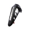 KIMISS Protector para manillar de moto, con luces LED, universal,