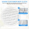 Ortviai 6 PCS Replacement Steam Mop Pads for Shark S6002uk