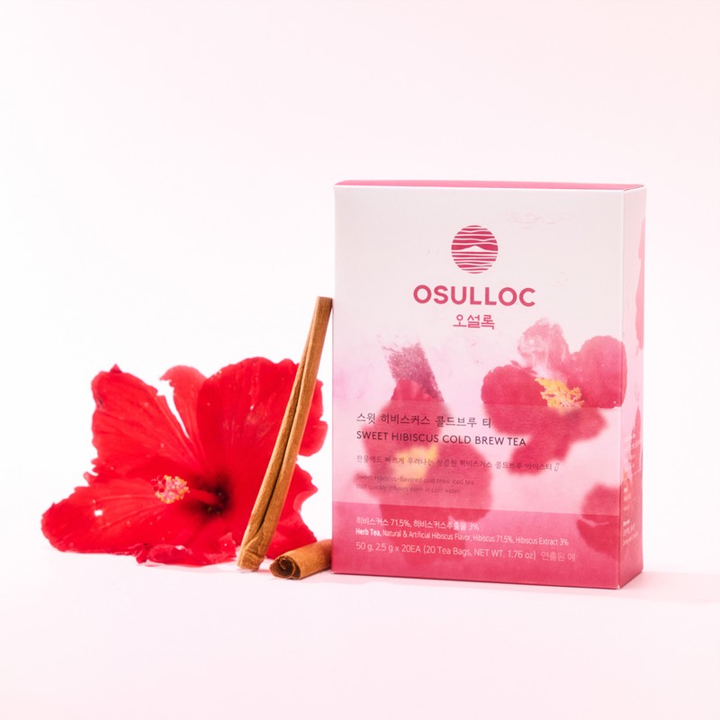Osulloc [오설록]스윗 히비스커스 콜드브루 티 20입 (원산지:상세설명참조) [Osulloc] Sweet Hibiscus