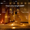 Ariceleo Fairy Lights 65.6 ft. 200 LED USB Twinkle String