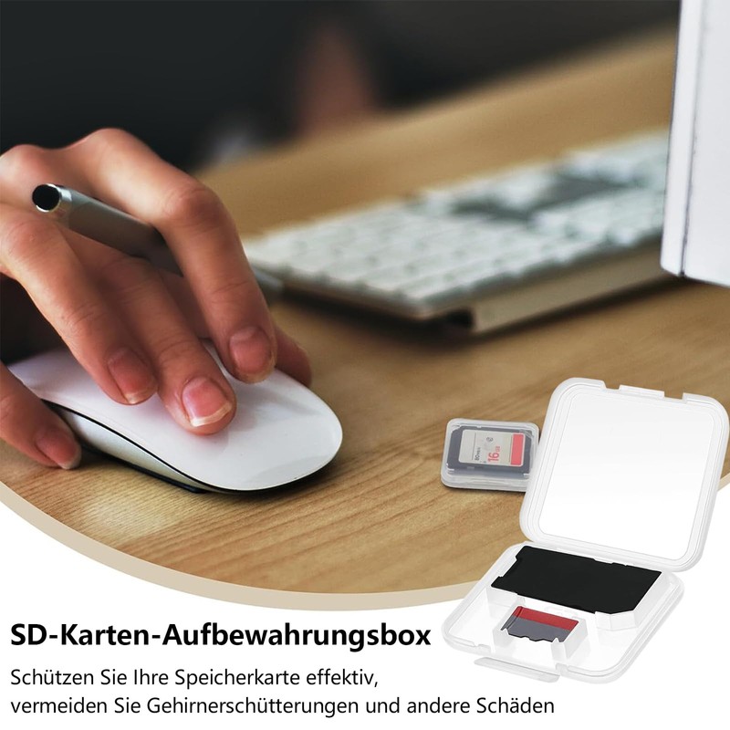 Memory Card Case, Pack of 15 Storage SD, Storage Box,