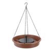 Solar Bird Bath Fountain Pump Hanging Style Deck Mount Metal