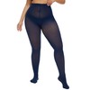 CozyWow Plus Size Tights for Women 80D Soft Solid Color