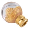 Padaodao Resin Lucky Shift Stick Handle Knob Crystal Round Gear