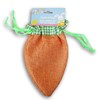 The Spring Shop Easter Fabric Carrot Shaped Drawstring Gift Bags