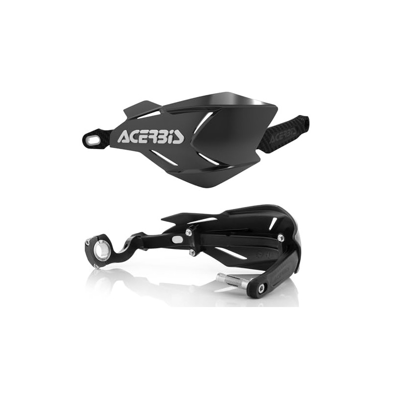 Acerbis X-Factory Handguards (BLACK/BLACK)