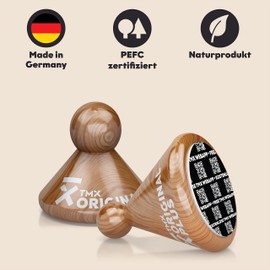 TMX® Trigger Original Mixed Set - Trigger Point Pusher for Muscular Pain | Made in Germany | Acupressure Massage for Self-Treatment of Tension | Real Beech Wood - Natural