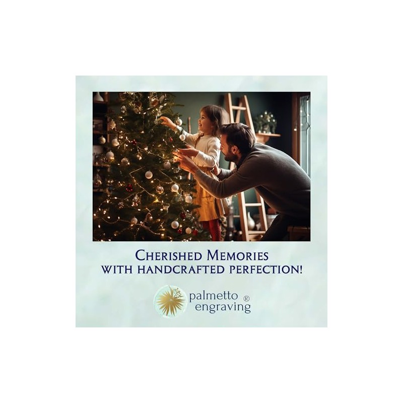 US Constitution Preamble Ornament, Americana Decor