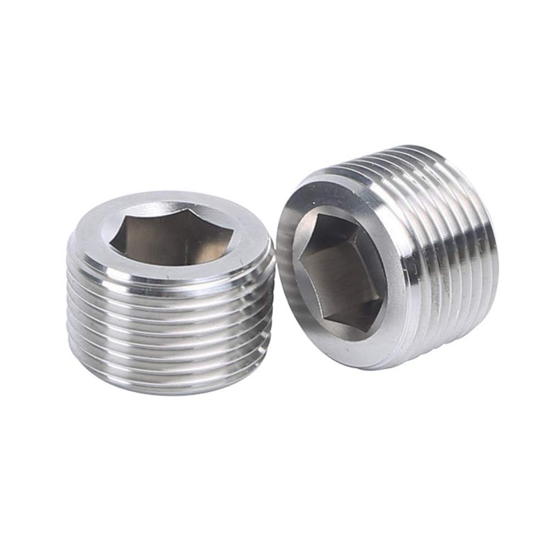 Yoebor Metric 9 Sizes 304 Stainless Steel Pipe Fitting, Hex