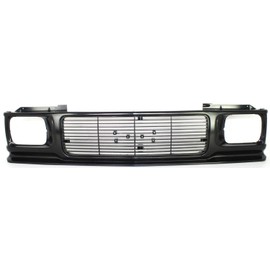 Garage-Pro Grille Assembly Compatible with 1991-1993 GMC Sonoma, Fits 1992-1994 GMC Jimmy, Fits 1991 GMC S15 Jimmy Textured Black Shell and Insert