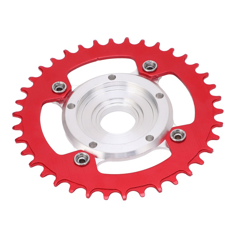 38T 104 BCD Electric Bike Chainring and Adapter Aluminum Alloy