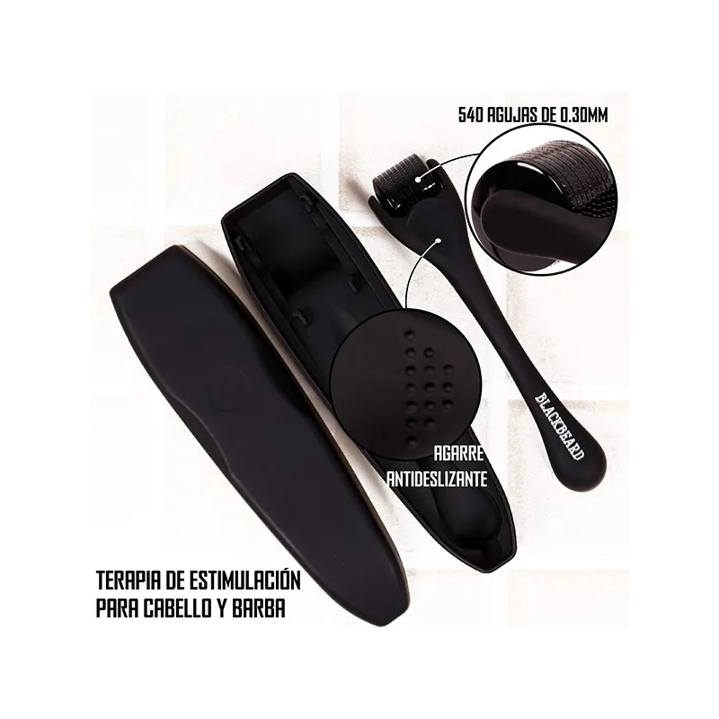 Blackbeard Dermaroller Blackbeard Barba Cabello Y Colageno Facial