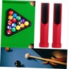 Totority 2Pcs Billiard Cue Shaper Burnisher Lightweight Cue Tip Repair
