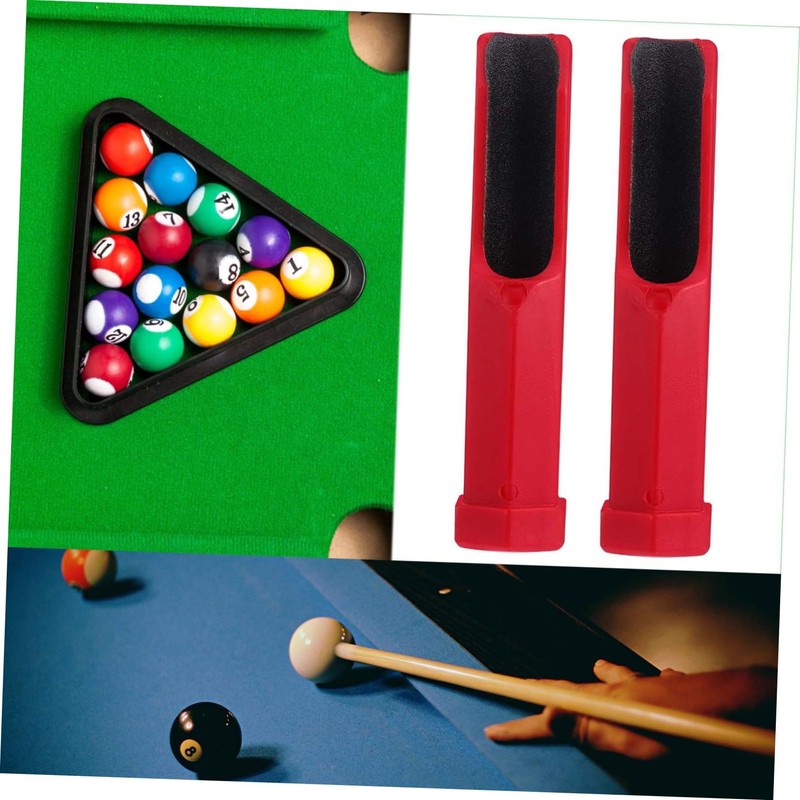 Totority 2Pcs Billiard Cue Shaper Burnisher Lightweight Cue Tip Repair