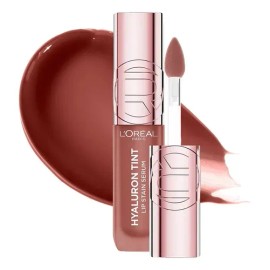 L'Oréal Paris Hyaluron Tint, Tinta en Sérum para Labios y Mejillas, Hidratación instantánea, Color Duradero y Sensación ligera, Multiusos