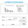 LJ12A3-4-Z BX Proximity Sensor RUIZHI Pack of 5 LJ12A3-4-Z Switch