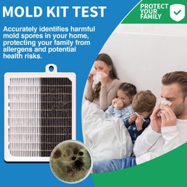 Mold Test Kit for Home - Accurate Black Mold Detection, Professional Air Quality Analysis, Easy-to-Use DIY Mold Testing Kit - Perfect for Residential & Commercial Use, Safe for Kids and Pets MTK_007