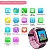 PTHTECHUS GPS Tracker Smartwatch, 1.37'' LED Touch Digital Camera Kids