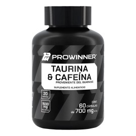 Taurina Cafeina (60 Caps) Prowinner Sin Sabor