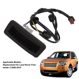 KIMISS Tailgate Release Handle Switch, Toggle Switch, Push Button, Black, Manual for 2 2006-2015