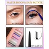 Glitter Gel Eyeliner Pencil, Red Colourful Eye Liner Pen, Super