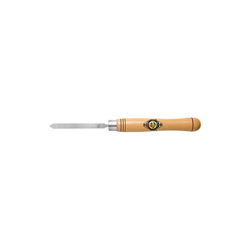 Kirschen 1632004 Wood Turning Chisel Short Pattern with Handle 4