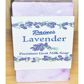 Paine's Lavender Premium Goat Milk Soap 4.5 oz bar Maine made natural