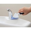 sanberumu Bath Cleaning Bath for Itchy of Brush Blue B33002 