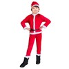 simPLEISURE Kids Santa Costume Christmas Santa Outfit Cosplay for Boys