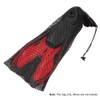Diving Fin Mesh Bag, Snorkeling Accessories Bag with Drawstring Closure