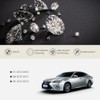 CUCHIYUN Bling Center Console Multimedia Knob Button Covers Parts Car