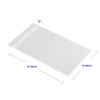 FlanicaUSA 100 pcs 4" x 6" 2 Mil Clear Flat
