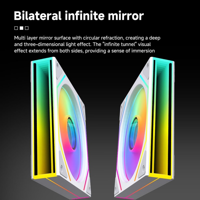 Jungle Leopard Prism4 Ultra 120mm PC Reverse Blade ARGB PC