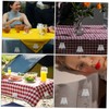 GRIRIW 6pcs Windproof Tablecloth Holders Magnetic Owl Design Table Cover