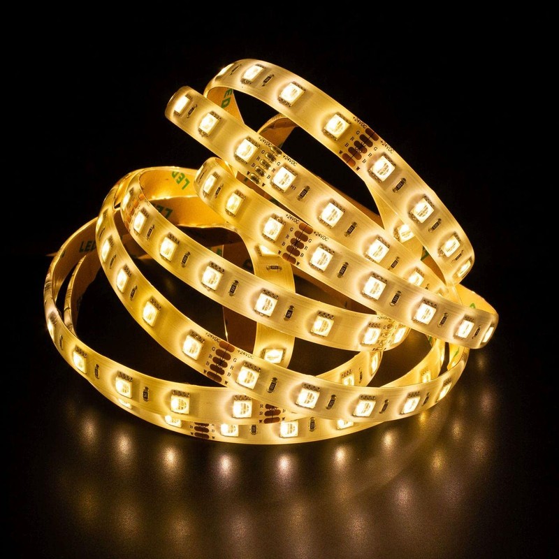 RGBW RGB+W 3000K LED Strip 4in1 Chip 500cm 5m ;