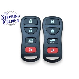 Unbranded 04-15 Armada Versa 07-17 Sentra Remote Key Fob 4 Btn New KBRASTU15 (2 Pack)