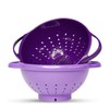 Crisp 2-Piece Mini Colander Berry Baskets With Handles - Food