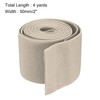 sourcing map Twill Wide Elastic Band Double-Side 50mm(2 inch) Flat