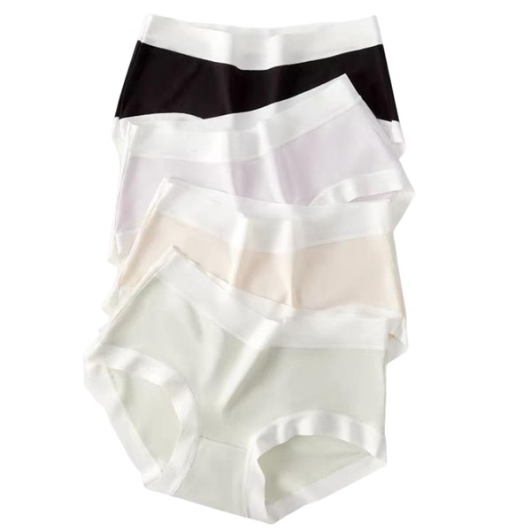 JIUKEHUA 4-Pack Women's Modal Underwear - Ultra Soft & Breathable