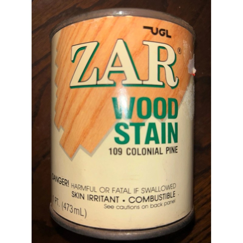 Zar Interior Stain 109 Colonial Pine PINT