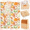 50 Sheets Fall Pumpkin Tissue Paper Autumn Gift Wrapping Paper