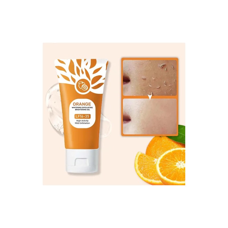 Gel Exfoliante Facial Y Corporal Con Enzimas De Naranja (2