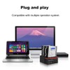 2.5/3.5 Inch Double Bay Docking Station, Hard Disk Docking Station,