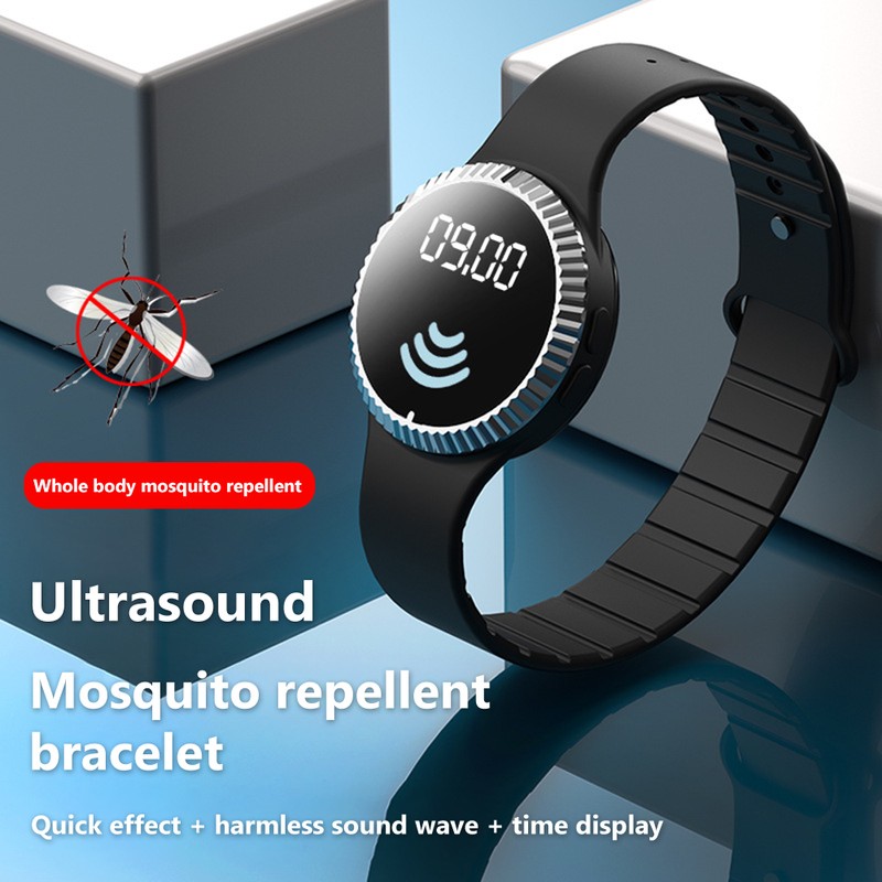 Ultrasonic Mosquito Repellent Bracelet Electronic Mosquito Band Repellent Bracelets Insect