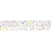 Marks MST-FA22-L Water-Based Pen Writing Masking Tape, Perforated, Slim, Notebook