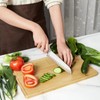 Bamboo Cutting Board Set of 3, Wooden Chopping Board Set