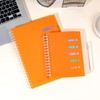 Yoment 5 Subject Notebook College Ruled Spiral Notebook 5x7 with