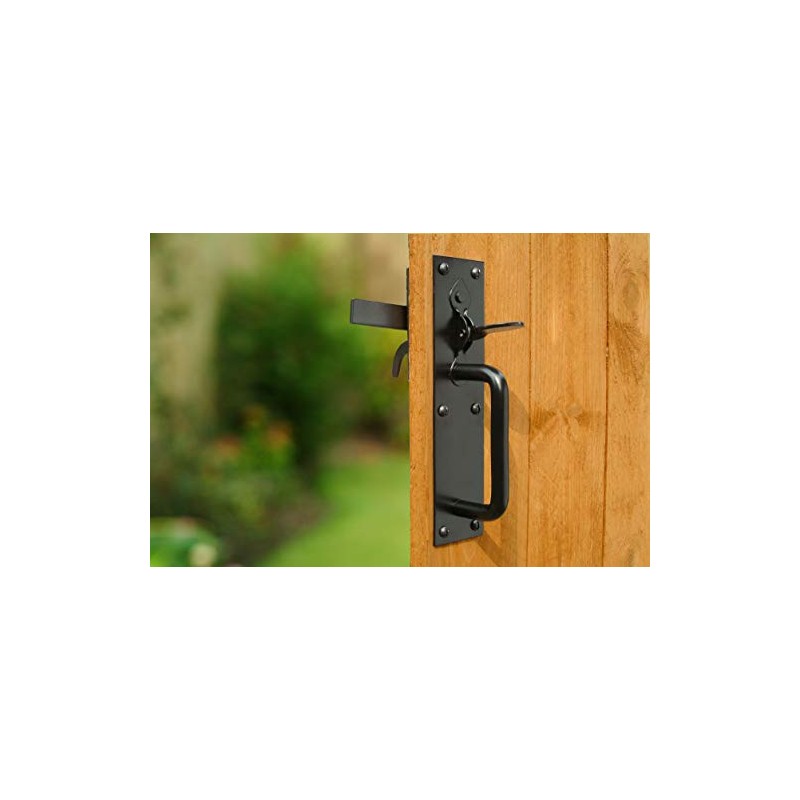 Keypak Suffolk Thumb Gate Latch Catch, Ideal for Wooden Garden