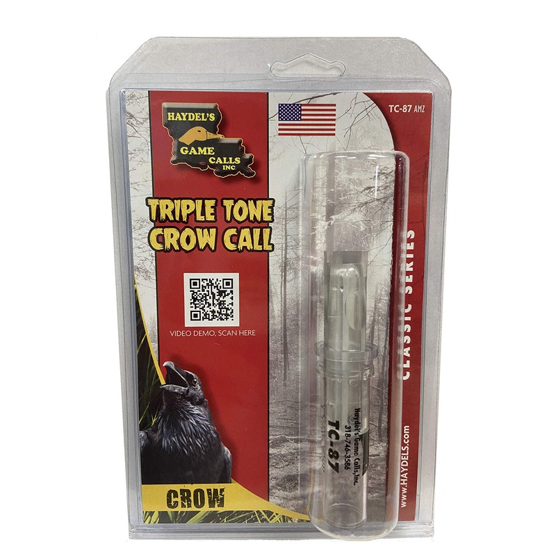 Haydel's Game Calls Inc. TC-87 Triple Tone Crow Call for