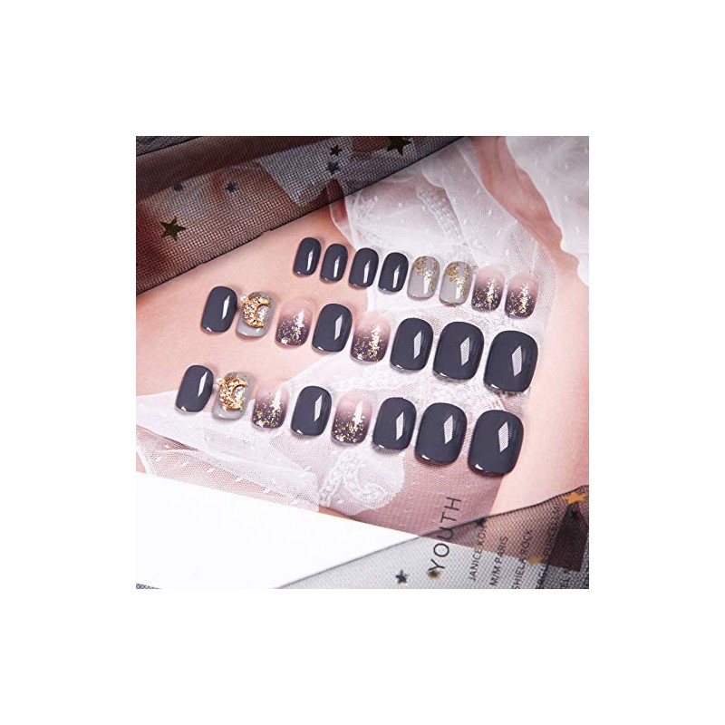 3D Nail Tips, Beautiful Decoration, 24 Pieces, Harajuku, Japanese Style,